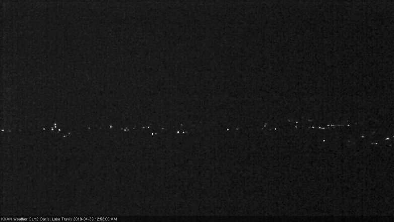 Lake Travis webcam, April 28, 2019 11:55 PM CT