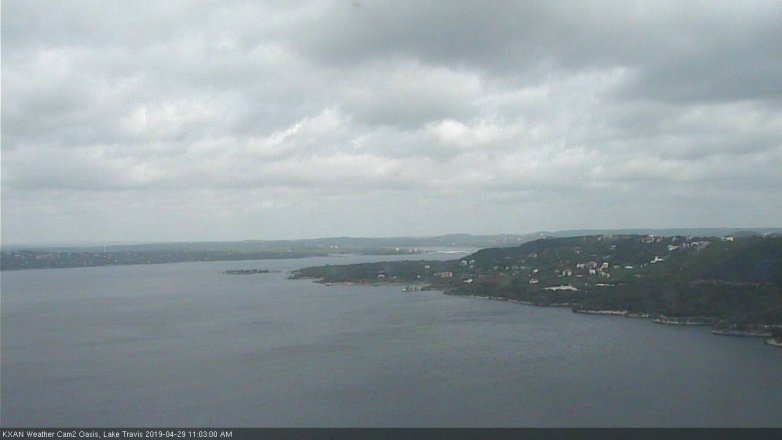 Lake Travis webcam, April 29, 2019 10:05 AM CT