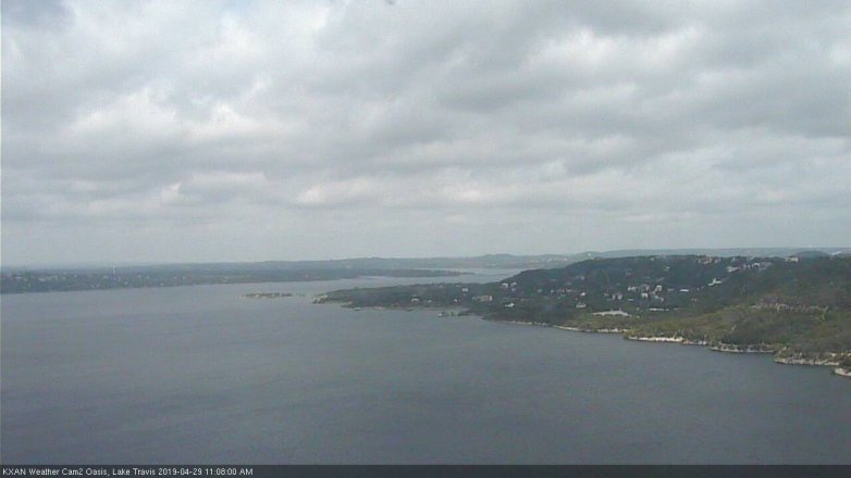 Lake Travis webcam, April 29, 2019 10:10 AM CT