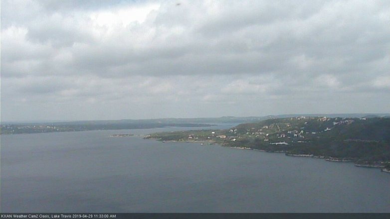 Lake Travis webcam, April 29, 2019 10:35 AM CT