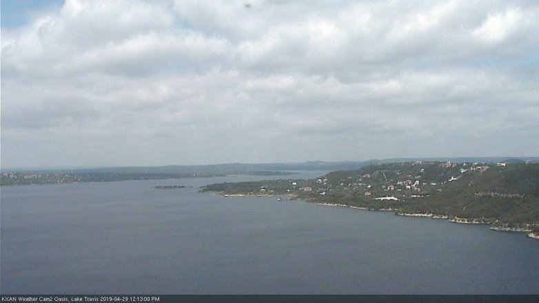 Lake Travis webcam, April 29, 2019 11:15 AM CT