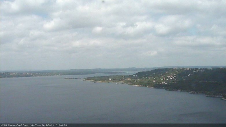 Lake Travis webcam, April 29, 2019 11:20 AM CT