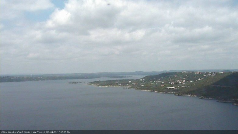 Lake Travis webcam, April 29, 2019 11:35 AM CT