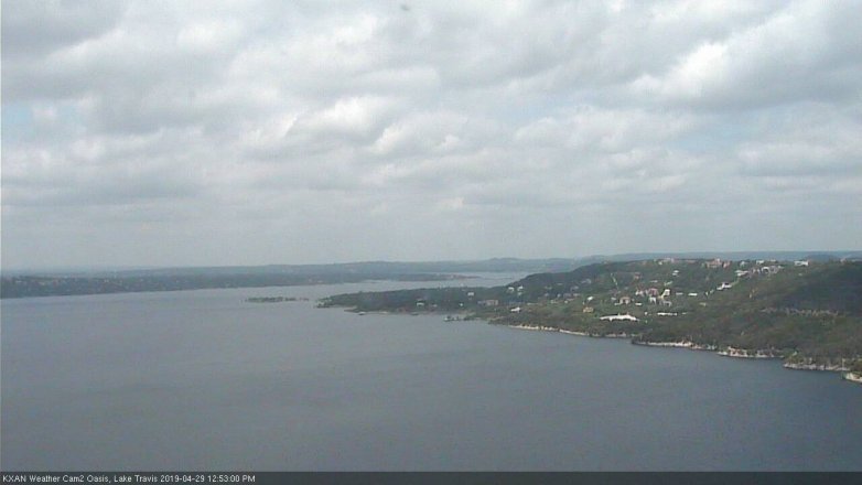 Lake Travis webcam, April 29, 2019 11:55 AM CT