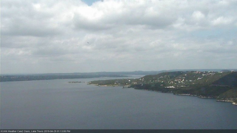 Lake Travis webcam, April 29, 2019 12:15 PM CT