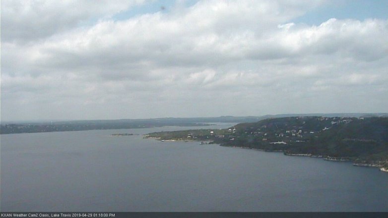 Lake Travis webcam, April 29, 2019 12:20 PM CT