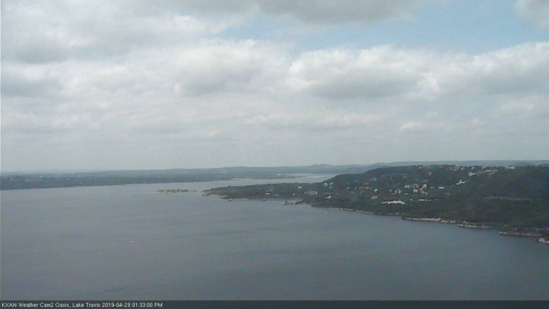 Lake Travis webcam, April 29, 2019 12:35 PM CT