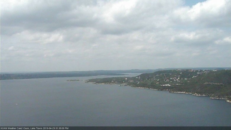 Lake Travis webcam, April 29, 2019 12:40 PM CT