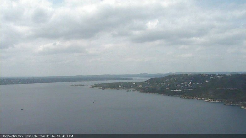 Lake Travis webcam, April 29, 2019 12:50 PM CT