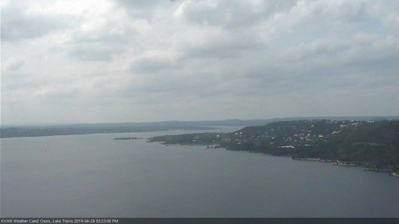 Lake Travis webcam, April 29, 2019 2:25 PM CT