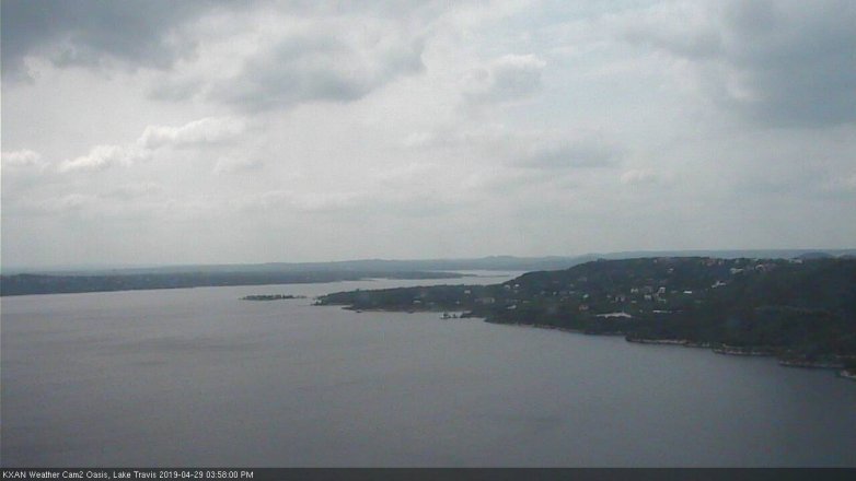 Lake Travis webcam, April 29, 2019 3:00 PM CT