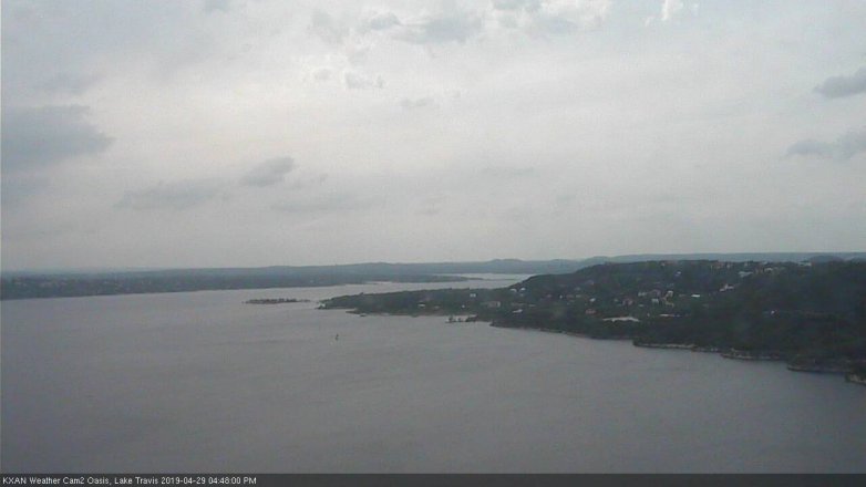 Lake Travis webcam, April 29, 2019 3:50 PM CT