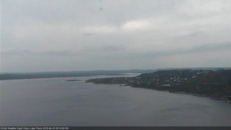 Lake Travis webcam, April 29, 2019 4:20 PM CT