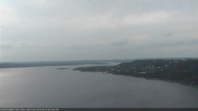 Lake Travis webcam, April 29, 2019 4:25 PM CT