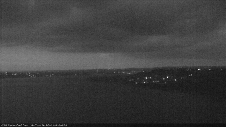 Lake Travis webcam, April 29, 2019 7:35 PM CT