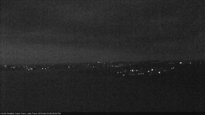 Lake Travis webcam, April 29, 2019 7:40 PM CT