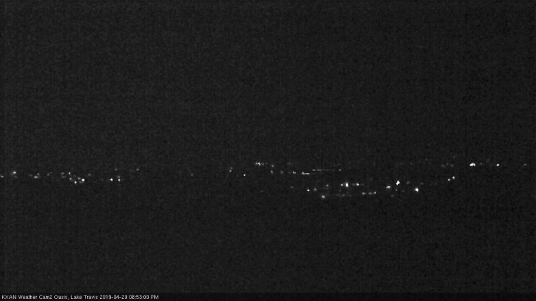 Lake Travis webcam, April 29, 2019 7:55 PM CT