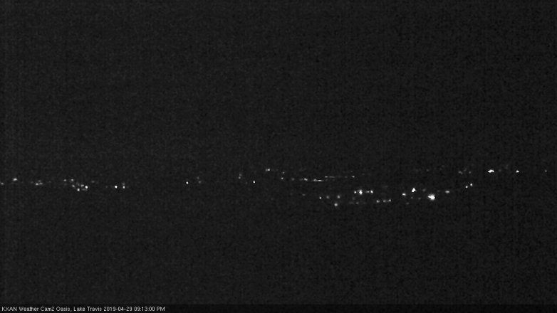 Lake Travis webcam, April 29, 2019 8:15 PM CT