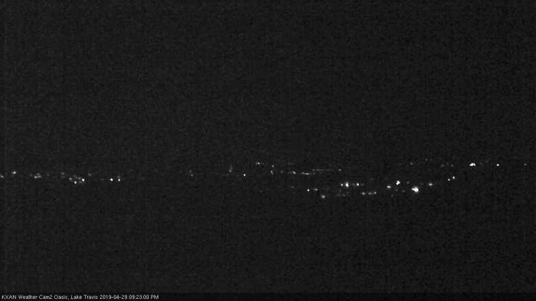 Lake Travis webcam, April 29, 2019 8:25 PM CT
