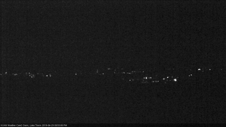Lake Travis webcam, April 29, 2019 8:55 PM CT