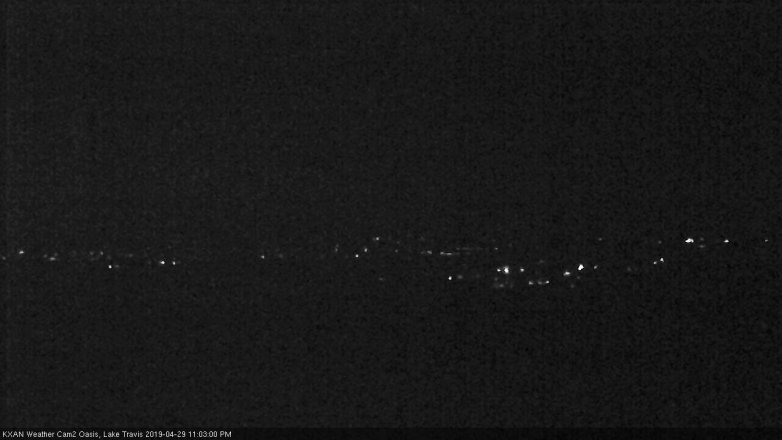 Lake Travis webcam, April 29, 2019 10:05 PM CT