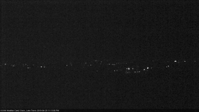 Lake Travis webcam, April 29, 2019 10:15 PM CT