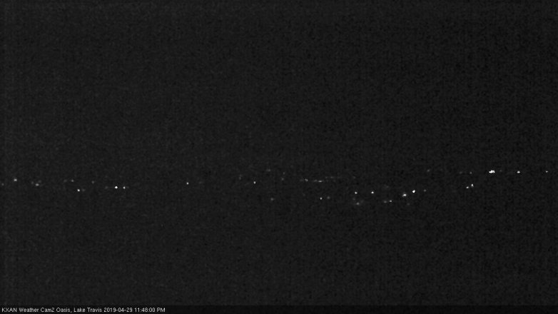 Lake Travis webcam, April 29, 2019 10:50 PM CT