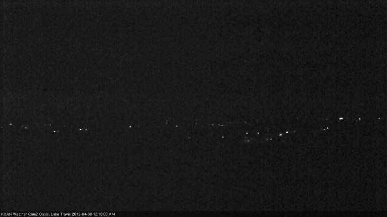 Lake Travis webcam, April 29, 2019 11:20 PM CT