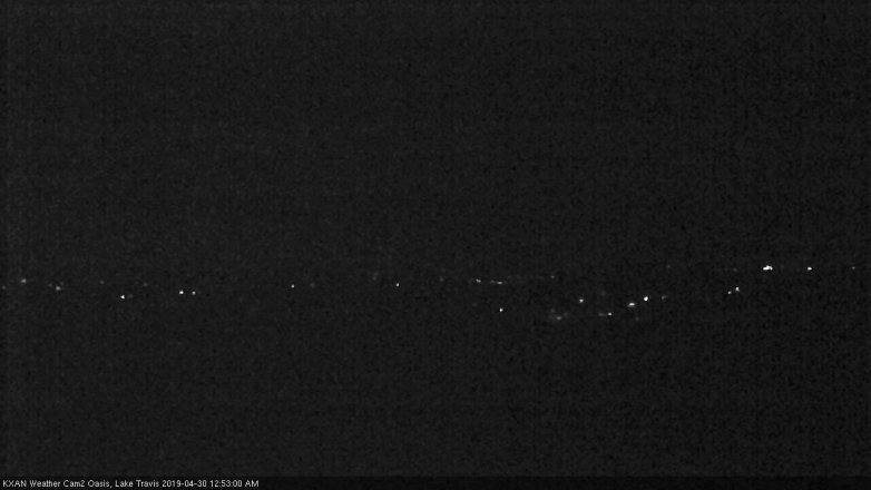 Lake Travis webcam, April 29, 2019 11:55 PM CT