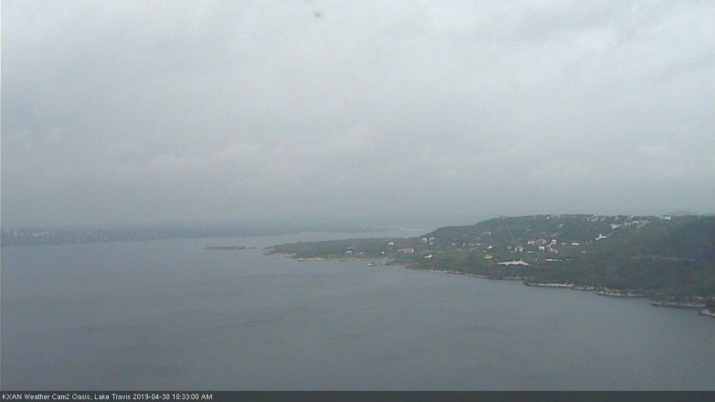 Lake Travis webcam, April 30, 2019 9:35 AM CT