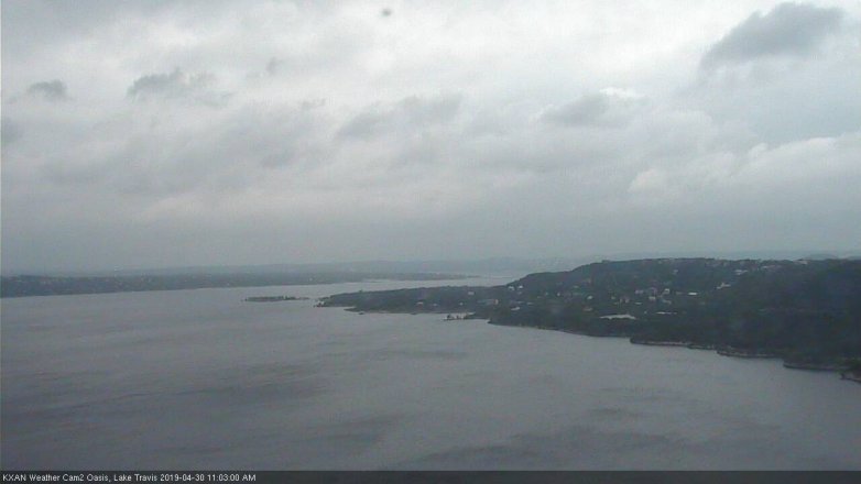 Lake Travis webcam, April 30, 2019 10:05 AM CT