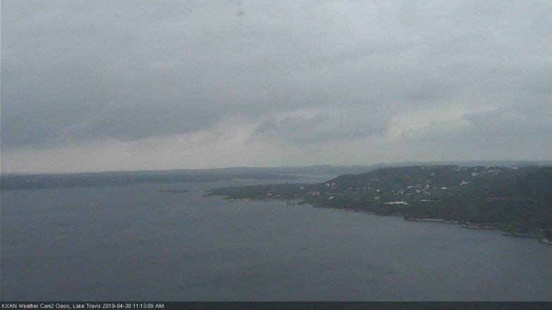 Lake Travis webcam, April 30, 2019 10:15 AM CT