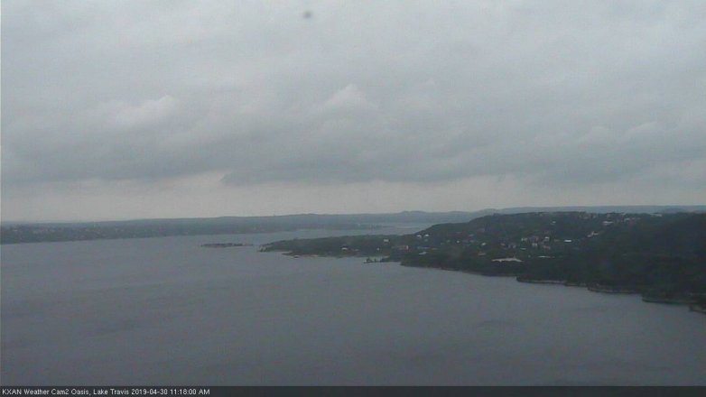 Lake Travis webcam, April 30, 2019 10:20 AM CT