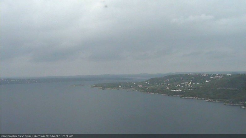 Lake Travis webcam, April 30, 2019 10:30 AM CT