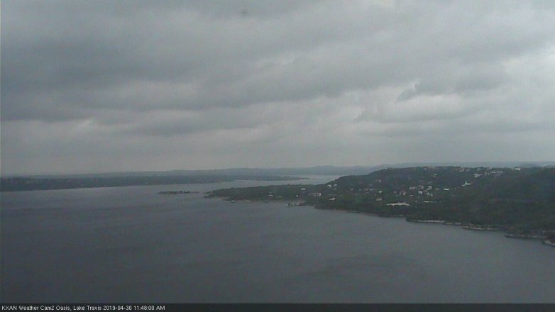 Lake Travis webcam, April 30, 2019 10:50 AM CT
