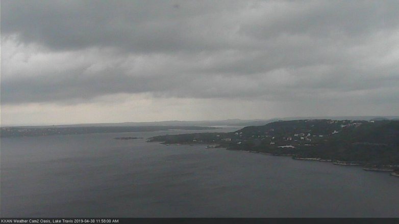 Lake Travis webcam, April 30, 2019 11:00 AM CT