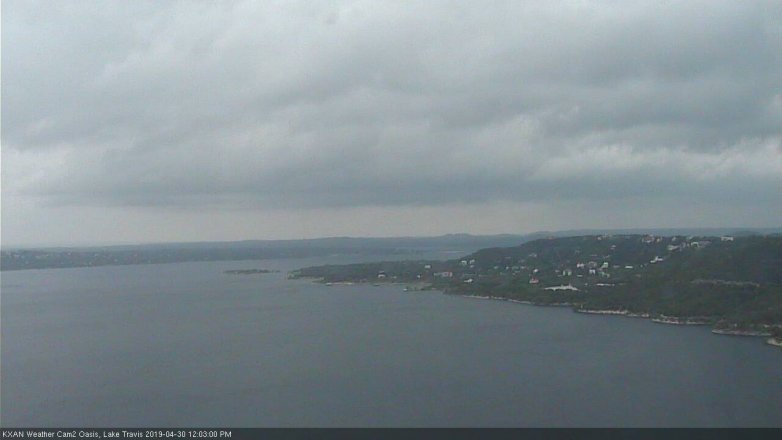 Lake Travis webcam, April 30, 2019 11:05 AM CT