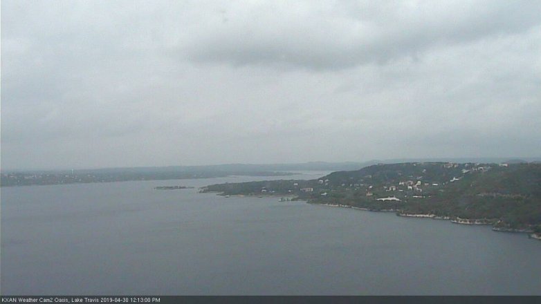 Lake Travis webcam, April 30, 2019 11:15 AM CT