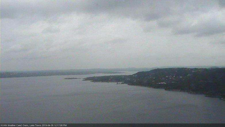 Lake Travis webcam, April 30, 2019 11:20 AM CT