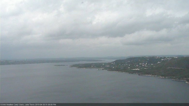 Lake Travis webcam, April 30, 2019 12:10 PM CT