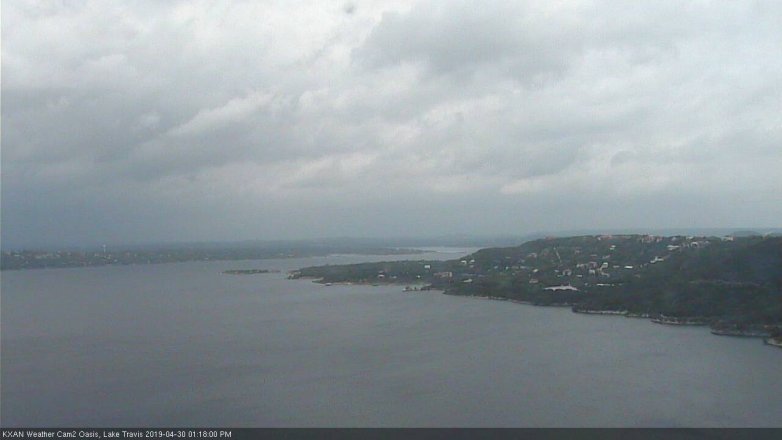Lake Travis webcam, April 30, 2019 12:20 PM CT