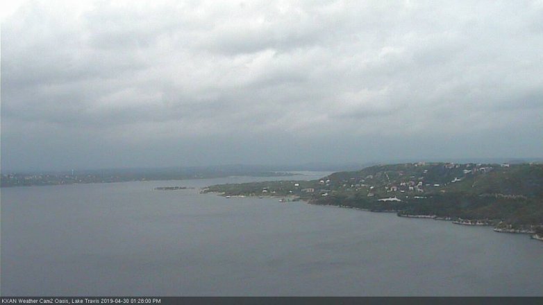 Lake Travis webcam, April 30, 2019 12:30 PM CT