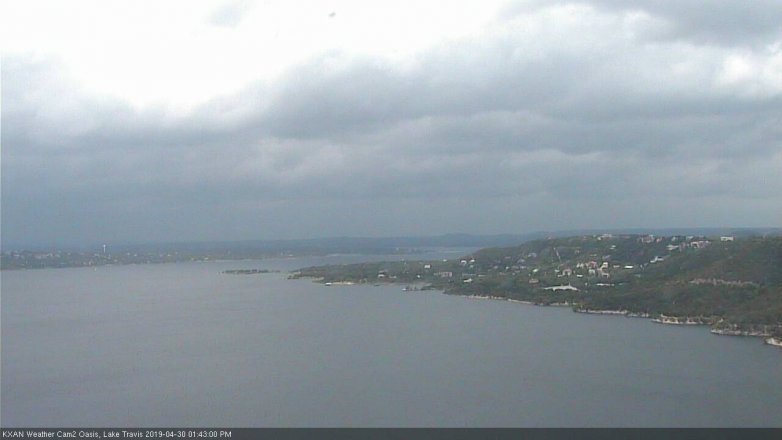 Lake Travis webcam, April 30, 2019 12:45 PM CT