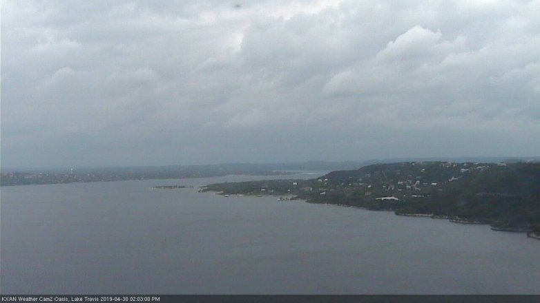 Lake Travis webcam, April 30, 2019 1:05 PM CT