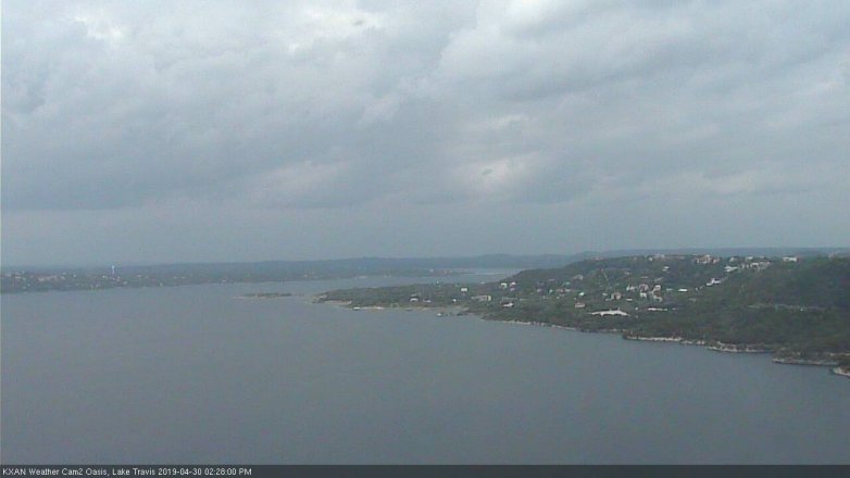 Lake Travis webcam, April 30, 2019 1:30 PM CT