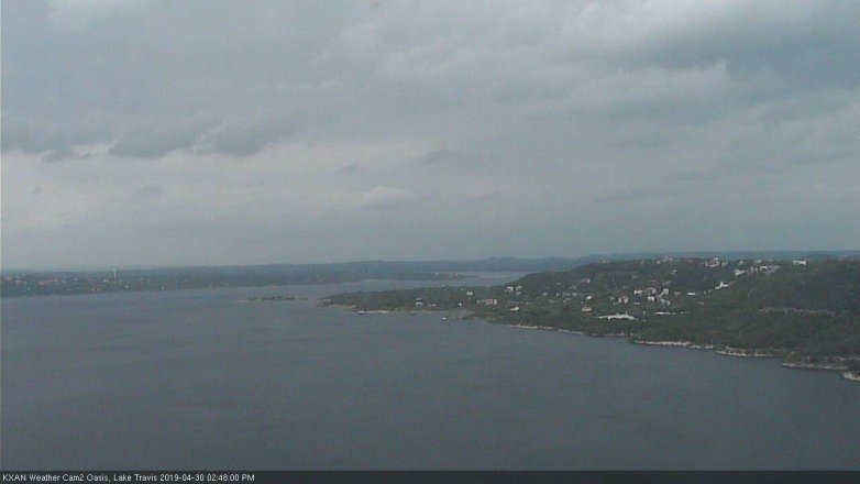 Lake Travis webcam, April 30, 2019 1:50 PM CT