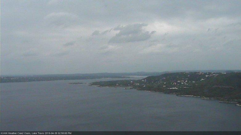 Lake Travis webcam, April 30, 2019 2:00 PM CT