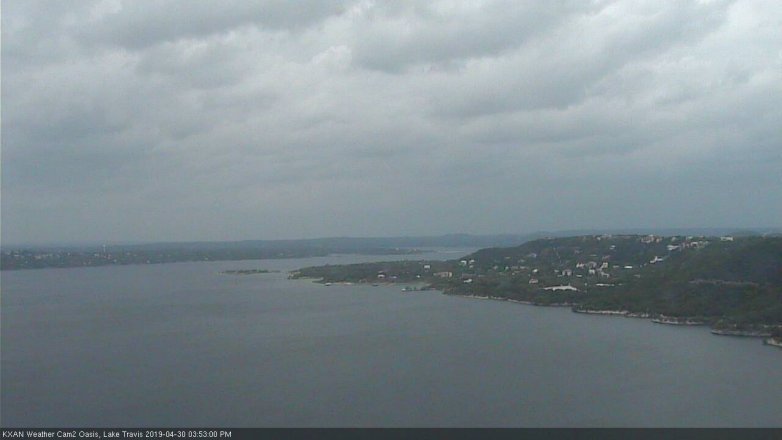 Lake Travis webcam, April 30, 2019 2:55 PM CT