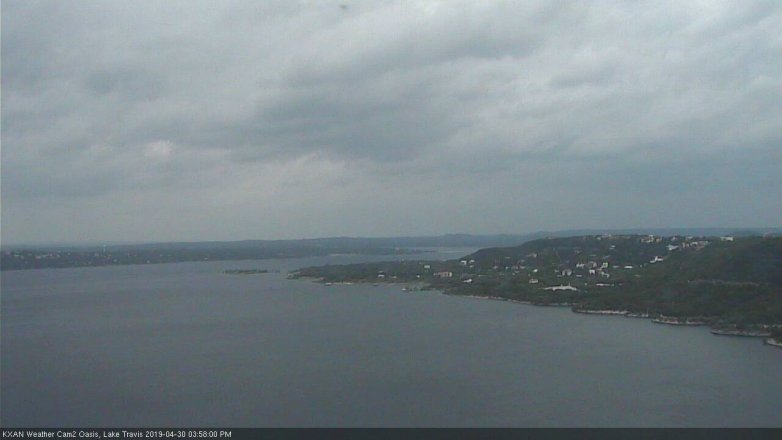 Lake Travis webcam, April 30, 2019 3:00 PM CT