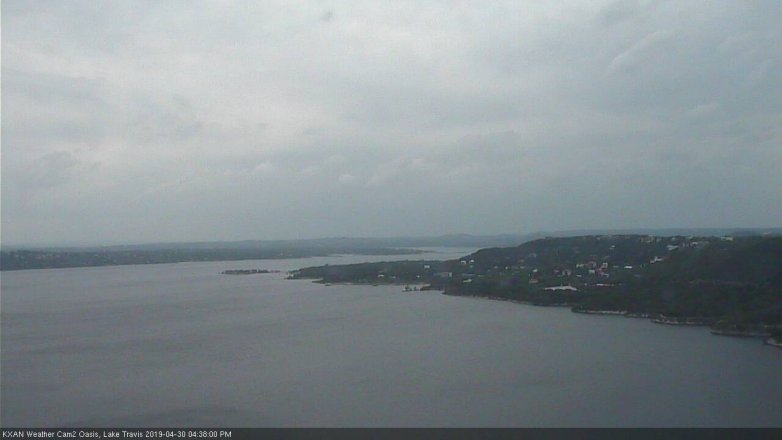 Lake Travis webcam, April 30, 2019 3:40 PM CT
